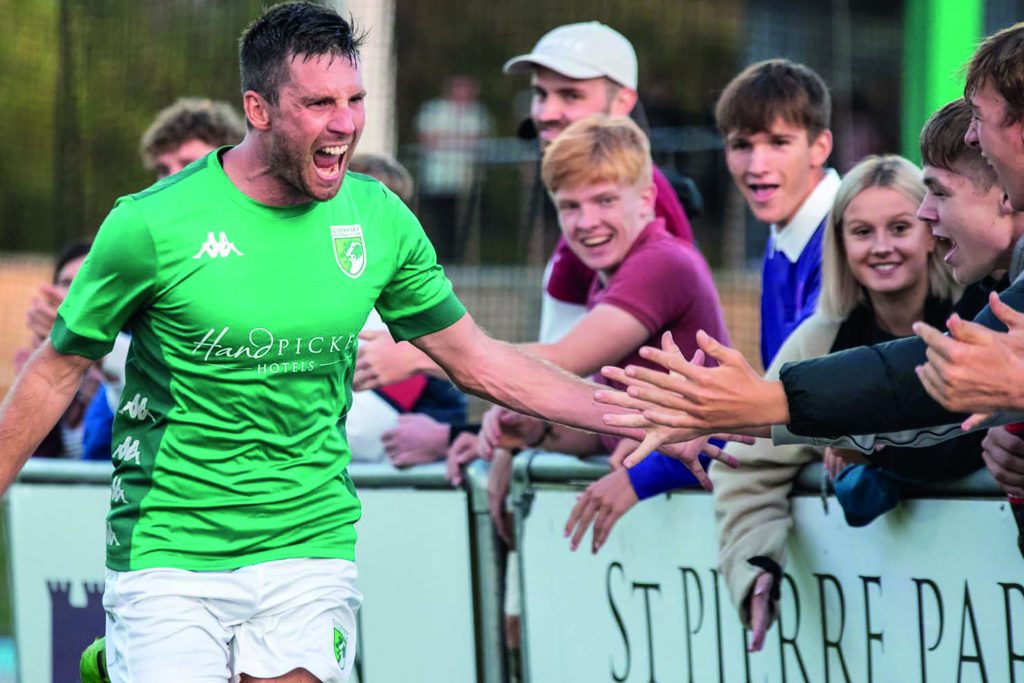 Guernsey Rugby Action Shot